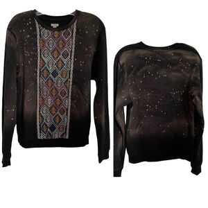 Ecoté Urban Outfitters Embroidered Sweatshirt Size Small